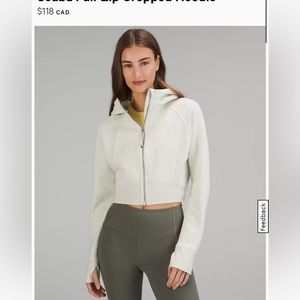 Scuba full-zip cropped hoodie lululemon
